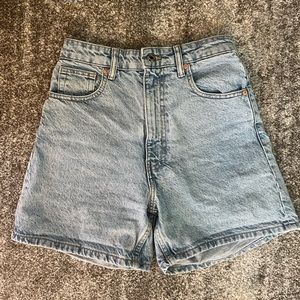 Zara Mom Denim Shorts